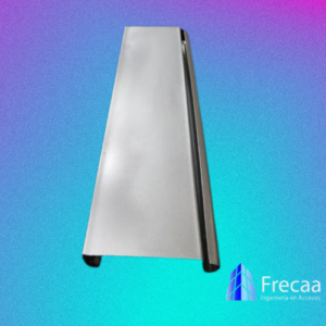 tira plana para cortina metalica