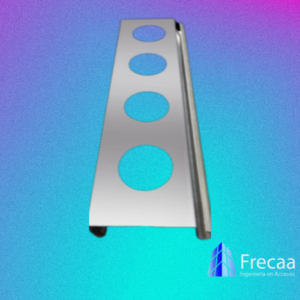 plana troquelada circular